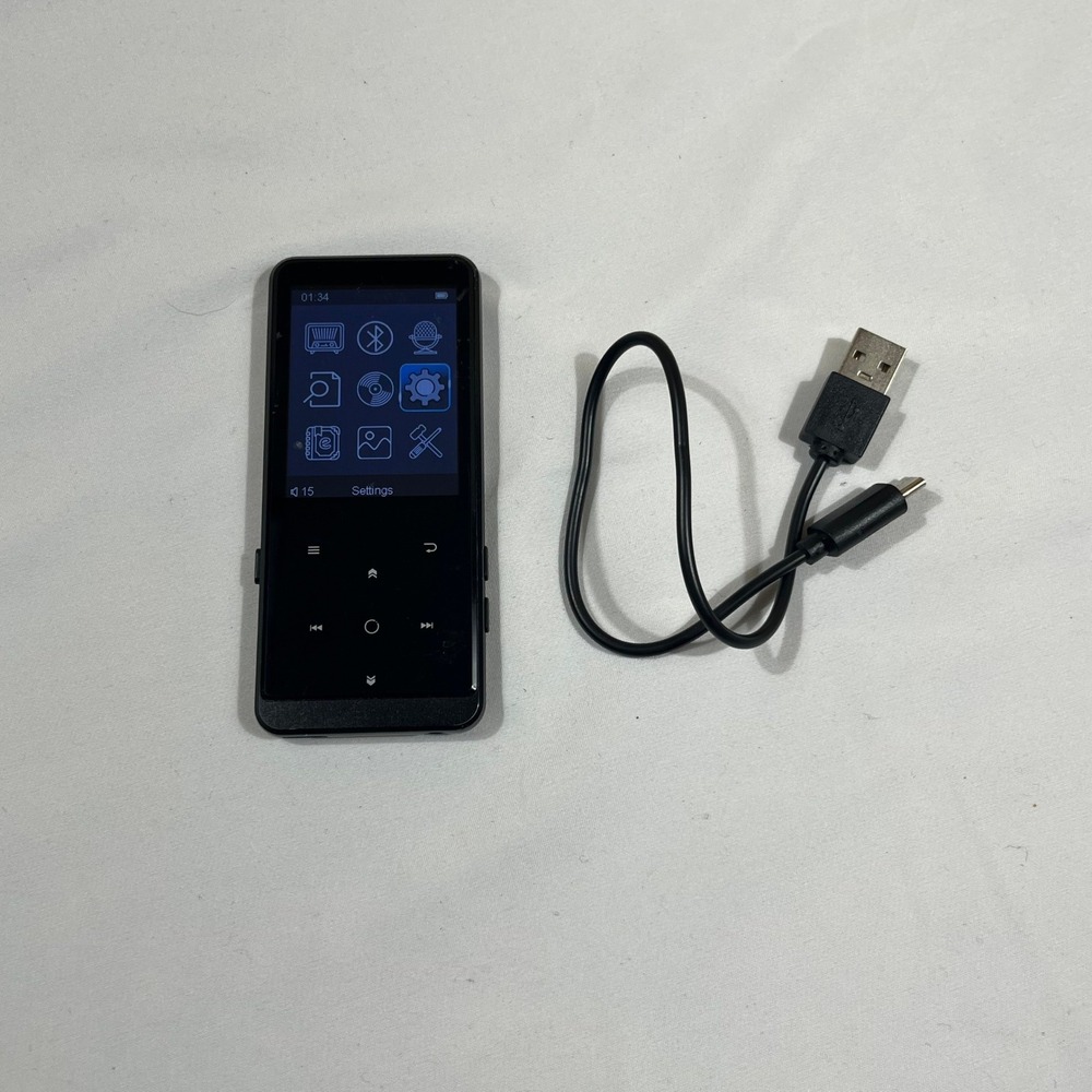 Mibao MP3 Player Digital Media Player Black Bluetooth FM Radio E-Book